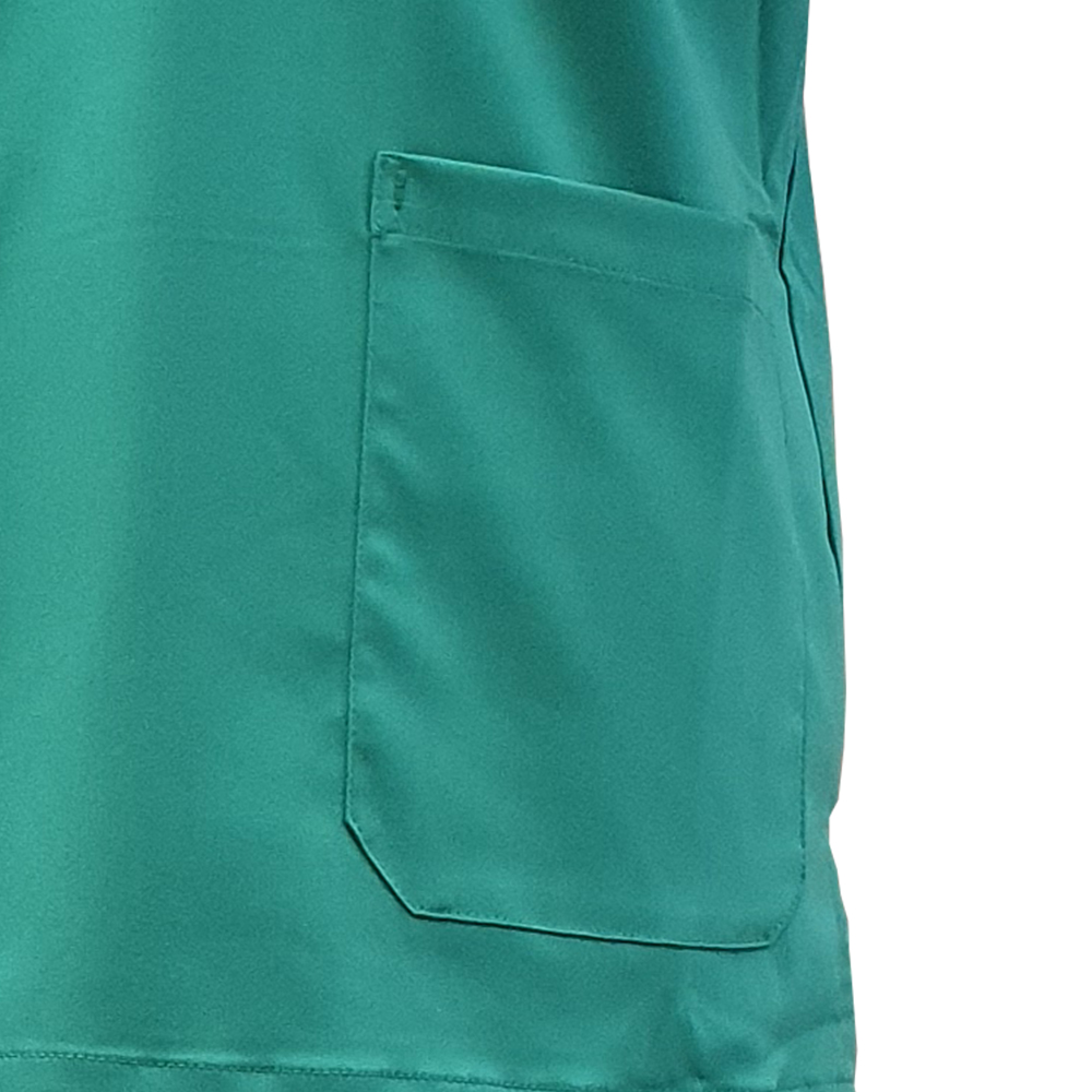 Areka medical uniform - green men top pocket