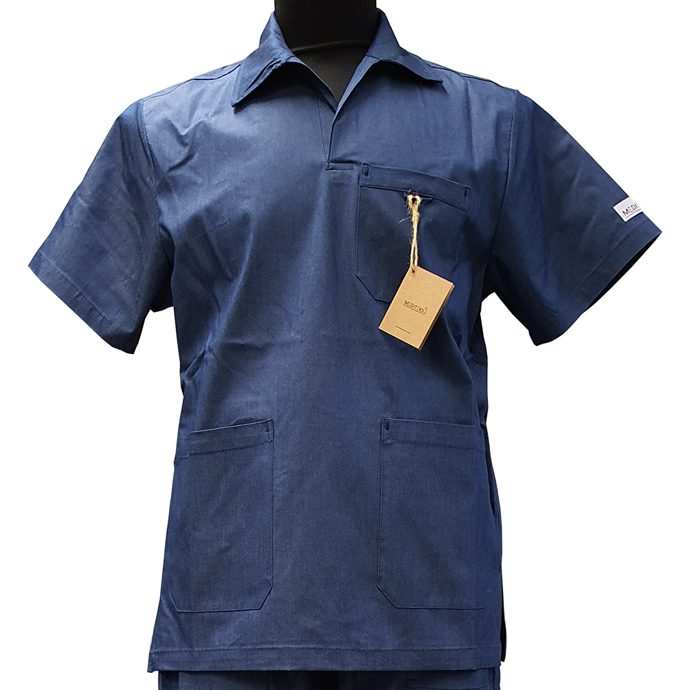 Areka medical uniform - denim men top